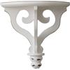Sintosin Shabby Chic - Mensola da parete, colore: Bianco