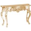 Generisch Consolle in oro con decorazioni e ornamenti fatti a mano, credenza antica, lussuosa e sontuosa barocca in rococò Repro, 85 cm
