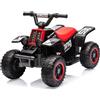 GarveeHome Quad Elettrico per Bambini 6 V, Auto Elettrica per Bambini con LED e Musica, 1,8 Km/h con Clacson, Avviamento con Un Pulsante, Lungo Raggio, ATV per Bambini Oltre 3 Anni