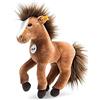 Steiff Animal Chayenne Cavallo - 28 cm - Peluche per Bambini, Morbido e Avvolgente, Lavabile, Marrone (122156), Colore