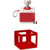 FABA Bundle Raccontastorie per Bambini da 0 a 10 Anni, con Personaggio Sonoro Ele l'Elefante, Versione Italiana + Guscio Protettivo, Bumper Antiurto, Alta Protezione, Colore Rosso