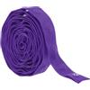Rebower 2 Iarde Nastro di Plastica Con Bottoni Automatici, Tessuti per Tappezzeria per Cucire, Chiusura in Poliestere, [Per Cucire Tessuti, Progetti Fai Da Te] - Viola / 18mm