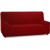 Morbidissimi Copridivano Elasticizzato 3 posti Tritone J145 [Rosso]