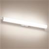 OOWOLF 80CM Lampada da Specchio per Bagno -30 W Luce Naturale 4000K IP44 Impermeabile Luce Specchio LED Applique Bagno Specchio Moderno Illuminazione