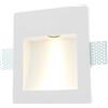 B·LED BARCELONA LED Lampada da incasso a parete in gesso MUR 1W trimless