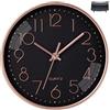 ACCSHINE Orologio da Parete Moderno 20cm Grande Orologio da Parete Silenzioso Orologio Cucina per Cucina Home Office Scuola