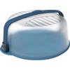 Biesse Portatorta, Portadolci,Ø 30 cm, Plastica, Blu Ottanio