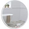 Neue Design Mood® Specchio Rotondo da Parete, Senza Cornice, Specchiera Tonda per Bagno, Ingresso, Corridoio, (60cm x 60cm)