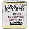 Schmincke - HORADAM® AQUARELL - ignifugo per artisti, 206 Amarillo titanio, 14 206 044, 1/2 godet