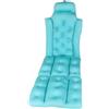Fenteer Cuscino Vasca da Bagno Cuscino Corpo Intero Poggiatesta Vasca Materassino Vasca Ergonomico Materiale Traspirante E Antiscivolo Adatto Adulti Relax Ben, Blu