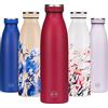 B2DO for GH Borraccia Termica 500ml Borgogna| Bottiglia d'Acqua Acciaio Inox Thermos| Bottiglia per Acqua Isolamento Sottovuoto| Doppia parete isolato | Termica bottiglia Senza BPA