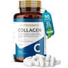 NUTRISSIMO Collagene + Acido Ialuronico + Biotina + Coenzima Q10 + Vitamine A, C (non acida), D e B12 + Zinco | 90 capsule | Articolazioni Forti, Pelle Liscia ed Energia | Multivitaminico