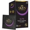 SKYN Elite - Preservativi Senza Lattice in Poliisoprene - Ultramorbidi e Ultrasottili, 36 Pezzi