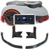 Generisch Protezione per bordi per Segway Navimow i2 LiDAR (i208, i215 e i220), protezione per robot tosaerba, nero, per i2 LiDAR)