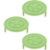 Be In Your Mind 3 Pezzi Tappo di Ricambio per Bobina per Taglierina Compatibile con Greenworks 40V G40LT G40LTK2 G40LTK2x 2101507 2101507UA 2101507UC Tagliaerba