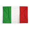 Domina Pubblicità Bandiera Italia 300x200 cm in tessuto nautico antivento da 115g/m², bandiera istituzionale Italiana 3 x 2 m, con cordino, doppia cucitura perimetrale e fettuccia di rinforzo