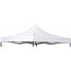 Bricozone Telo Ricambio Gazebo 3x3 Metri Impermeabile Poliestere Oxford 800D 320Gmq Copertura Gazebo Pieghevole Antipioggia Anti UV Bianco