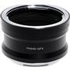 Blackdove-cameras Anello adapter per montare ottiche Pentax 645 su corpi Fuji GFX. Adattatore.