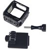 FHGSPQWM Lega di alluminio Protettiva per il Caso per Azione 2 Metallo per Telaio Cage Camera con Cold Shoe Mount 1/4 3/8 Foro Acces Frame