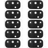 JIETONGSPAIR pezzo di riparazione professionale per cellulare Per OnePlus Nord N100 10pcs Back Camera Lens