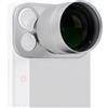 PGYTECH Teleobiettivo 2X per iPhone 16 Pro Max, Kit Fotografico Vintage RetroVa con Anello Adattatore e Custodia, Estensore Ottico Professionale per Riprese Cinematografiche a Lunga Distanza