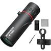 HVSYVVSRL Telescopio Monoculare 2000x24 Mini Portatile For Visione Notturna HD Binoculare Impermeabile Campeggio Esterno Arrampicata Telescopi For Birdwatching Ingrandimento Hd(Telescope with clip)