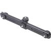 Tsophreniq Supporto per microfono doppio supporto per cellulare Tablet morsetto adattatore 1/4 Base orizzontale