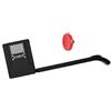 YIGZYCN Pollice in metallo Grip di ricambio per fotocamera digitale X100VI Hot Shoe Thumb Hand Photography Accessori per fotocamera in alluminio