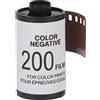 Rengue Pellicola per Stampa a Colori da 35 Mm, Pellicola Negativa per Ritratti Fotografici, a Colori in Rotolo da 8 Fogli per Fotocamera 135 per Stampa a da 35 Mm, Alta Definizione ISO200 Nan