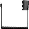 Tsophreniq Cavo connettore di alimentazione di tipo C di ricambio per batteria LPE6 Dummys per 90D 80D 70D 60Da 6D Dummys cavo della batteria