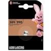 Glowster Batteria di ossido d'argento 389/390 1,5 V dimensioni compatte