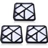 Gubeter Kit Filtro Aria da 3 Pezzi per Oleo-Mac Sparta 37, 38, 42, 44, 370, 380, 440 — Ricambi per Tosaerba, Sostituisce per 6120025BR