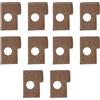 DORFEY 10 pezzi Filtro aria adatto for S-t-i-H-L MS180 MS180C MS170 018 017 1130 124 0800 Doppio strato Parti motosega Motosierra Gasolina