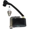 DKKU8II Bobina di accensione for Oleo-Mac 936 940 940C 942 946 951 952 Efco 136 140 147 152 50070013AR EM-2501001R 50050013AR 095100104A