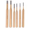 Getdoublerich Punzone cilindriche Scalpello CR-MN Acciaio HRC48-58 Centro Rotondo Punch per la lavorazione dei metalli 3/4/5/6/7/8/10mm