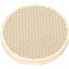 Alomejor Tavola per Saldatura Rotonda in Ceramica a Nido D'Ape per Saldatore, Piastrella per Saldatura Isolante Termica con Piccoli Fori per Principianti, Resistente e Versatile, 4,3x 0,4