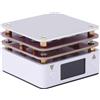 Plyisty Piastra Saldante per Stazione di Preriscaldamento da 65 W con Display Digitale, 20 V, 0-350 °C, per Riparazione PCB, Chip LED, Preriscaldatore Schermo