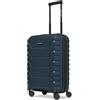 Smartbox trolley da cabina estendibile S+ 55 cm | valigia rigida 37×23-26×55 cm con 4 doppie ruote & serratura TSA | polipropilene leggero - Edition 01