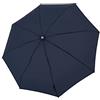 Knirps Ombrello tascabile T Duomatic Black Edition - Pieghevole - Antitempesta - On To Automatico - Antivento, blu navy, 100