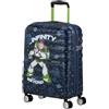 American Tourister Wavebreaker Disney - Buzz Lightyear Valigia Cabina 55 cm, Valigia Rigida, Trolley Cabina per Ryanair & la Maggior Parte delle Compagnie