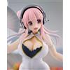 FURYU PVC STATUE TRIO TRY IT SUPER SONICO WHITE CHINA DRESS 21 cm FIGURE NEW!