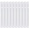 TWSOUL Barrette guida per cassetti, 5 paia di guide in plastica per cassetti, organizer estraibili, strumenti di archiviazione per cassetti mobili (180mm)