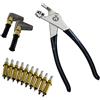 AB Tools Cleco temporanee di fissaggio 10 3/16 Rivetti Pins, Pinze e 2 bordo fascette