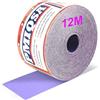 PMIQSA Grana 150 Rotolo Di Carta Vetrata, 70mm X 12 M Rotoli Di Carta Vetrata Ceramica Per Automotive, Levigatura Del Legno, Finitura Di Metalli, Plastica(Viola)