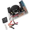 HanOaki BD25HC Compressore Frigorifero DC | 12-24V con controllo solare della temperatura | Raffreddato ad aria per la refrigerazione automobilistica e nautica | Unità di raffreddamento efficiente