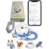 ODevice Kit intelligente per contatore d'Acqua, gas, flussometro, Impulso -ODevice - WiFi, Lora- Rilevamento,Avviso Perdite Nascoste, Volume, Telereleve, Sorveglianza. (Kit contatore a impulso)