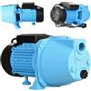 ALUVRA Pompa dell'acqua JET 100S (1100 W, 3600 l/h, altezza di mandata 50 m) - per acqua pulita - pompa da giardino, per irrigazione dell'acqua piovana
