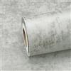 ReWallpaper Pellicola Adesiva per Mobili Grigio Cemento Carta Da Parati Lavabile Cucina 40CM×3M Carta Parati Adesiva Muro Grigio Chiaro Spessa Rivestimento Adesivo per Tavoli Armadio Camino