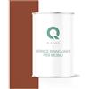 Q-COVER Vernice per mobili satinata, colore: Marrone rame RAL 8004, 1 L, colore legno per interni | coprente, a base d'acqua, antigraffio, per cucine, armadi, tavoli, giardino