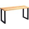 M2 Kollektion HomeTrends4You, Gabriel 2, Panca, Marrone, 80 x 30 x 40 cm
